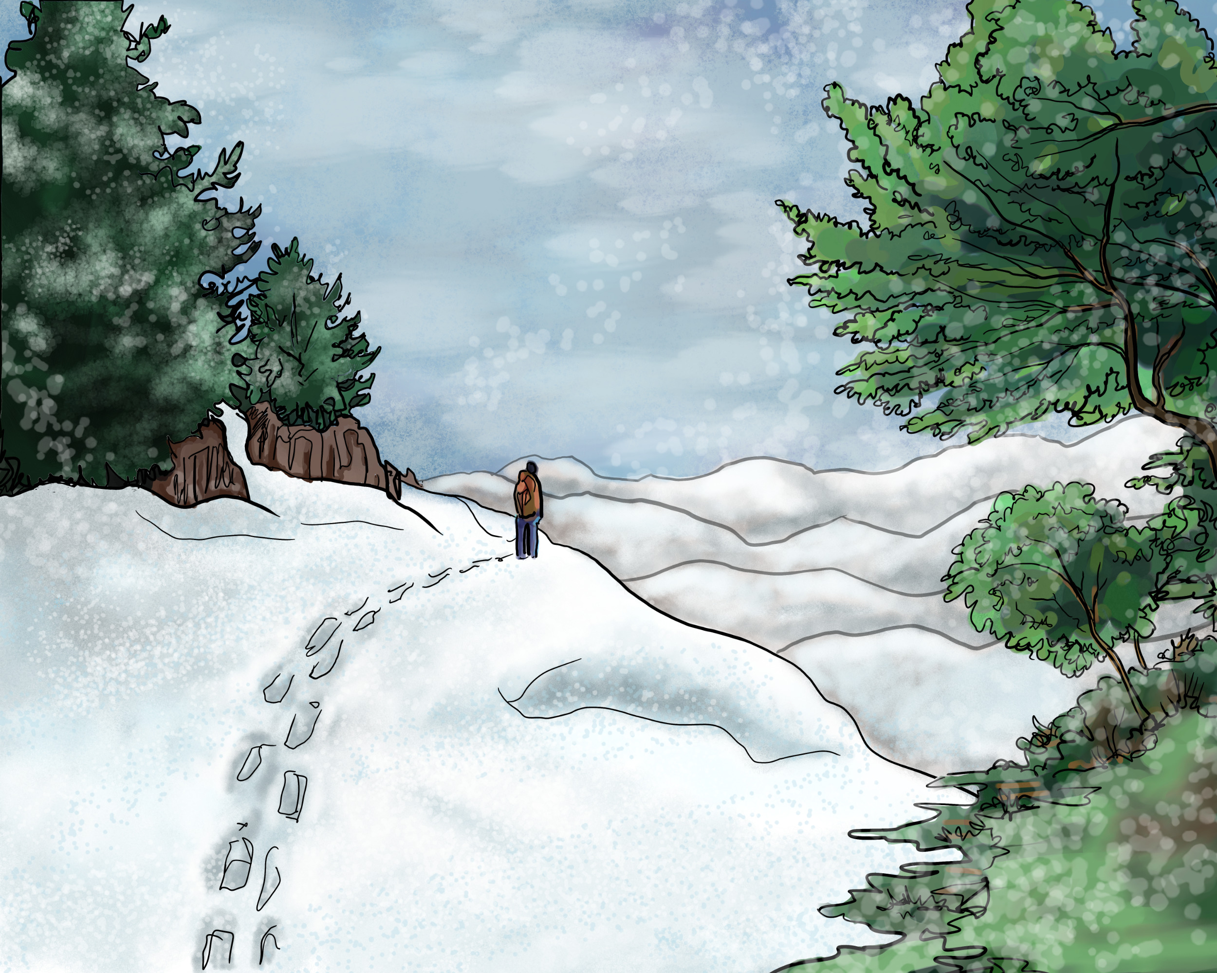 Well-being Through Interactive Storytelling